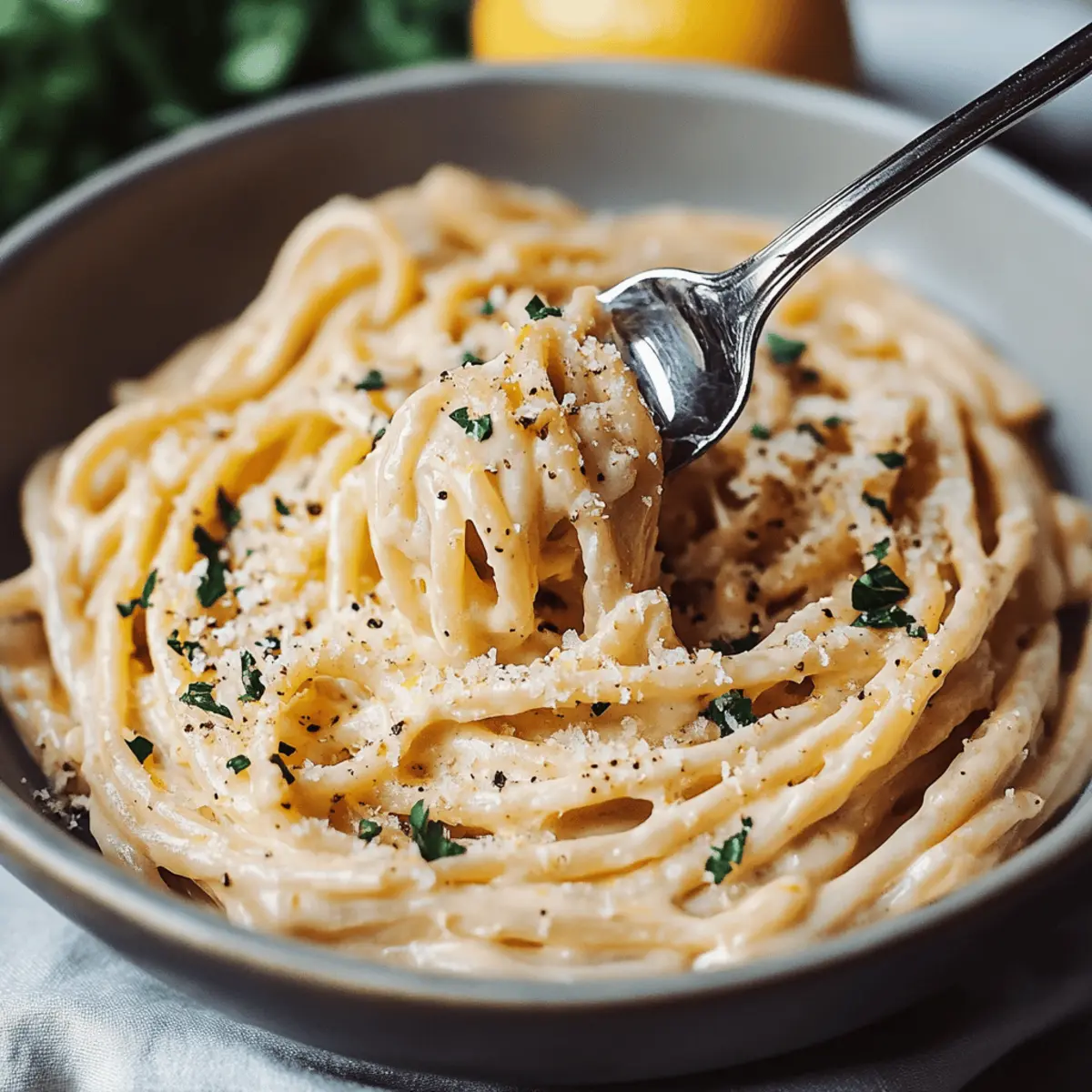 One-pot Creamy Lemon Pasta