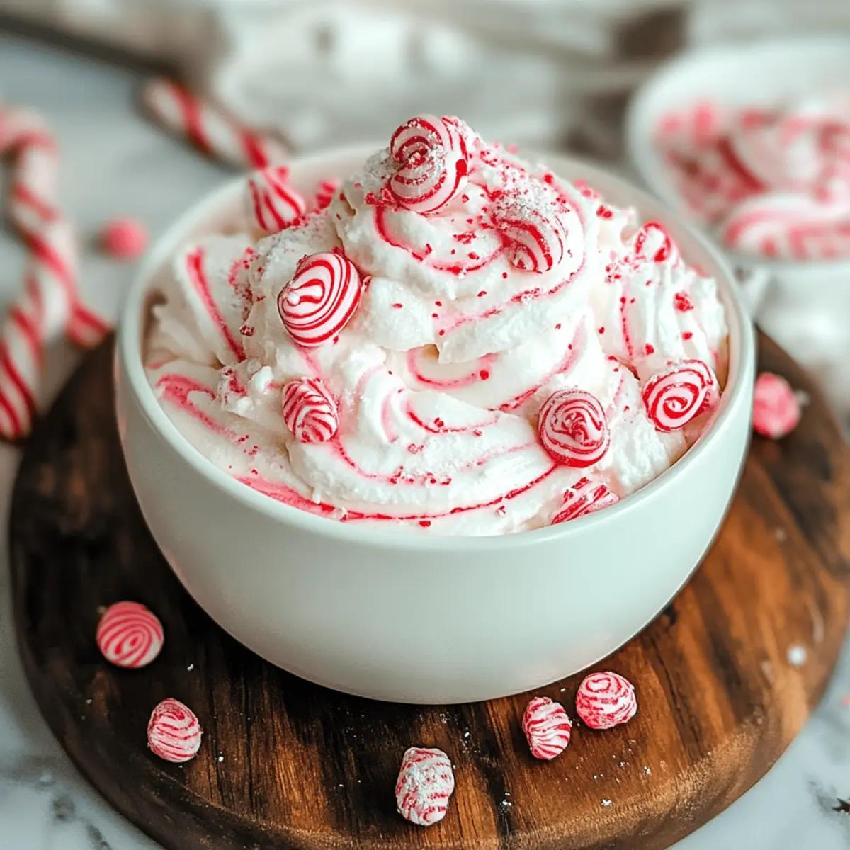 Peppermint Fluff Dip