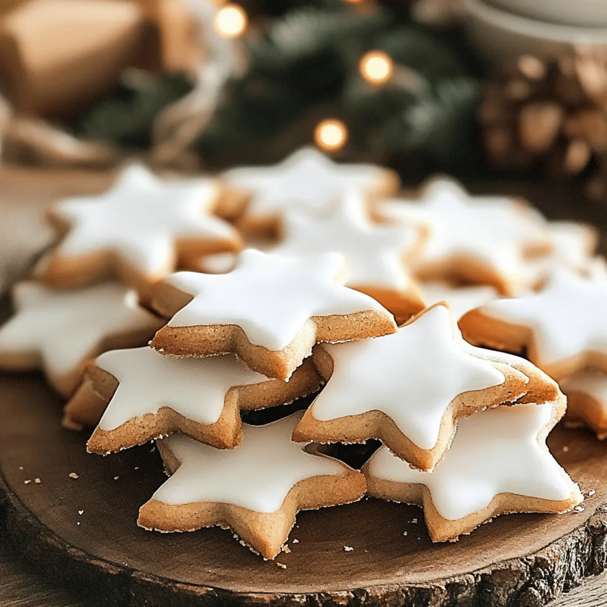 Cinnamon Star Cookies
