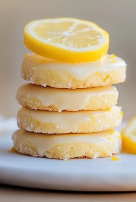 Lemon Shortbread Cookies