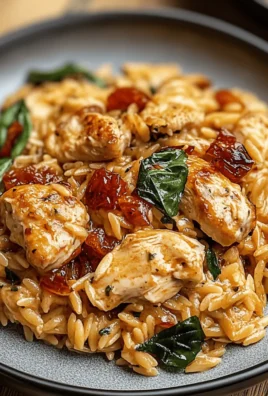 Marry Me Chicken Orzo