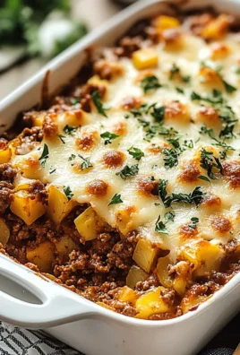Ground Beef Potato Casserole