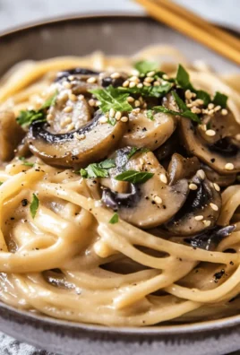 One-pot Miso Pasta with Mushrooms