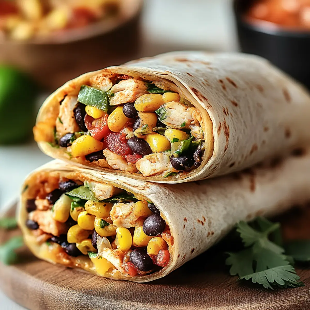 Crispy Vegetarian Burritos
