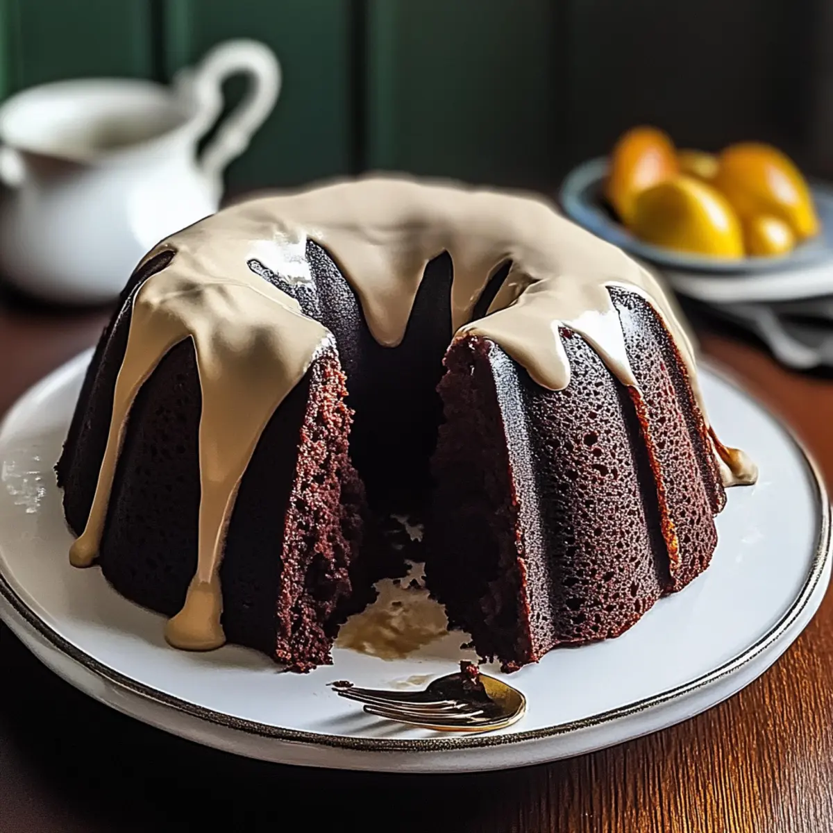 Guinness Chocolate Bundt Cake