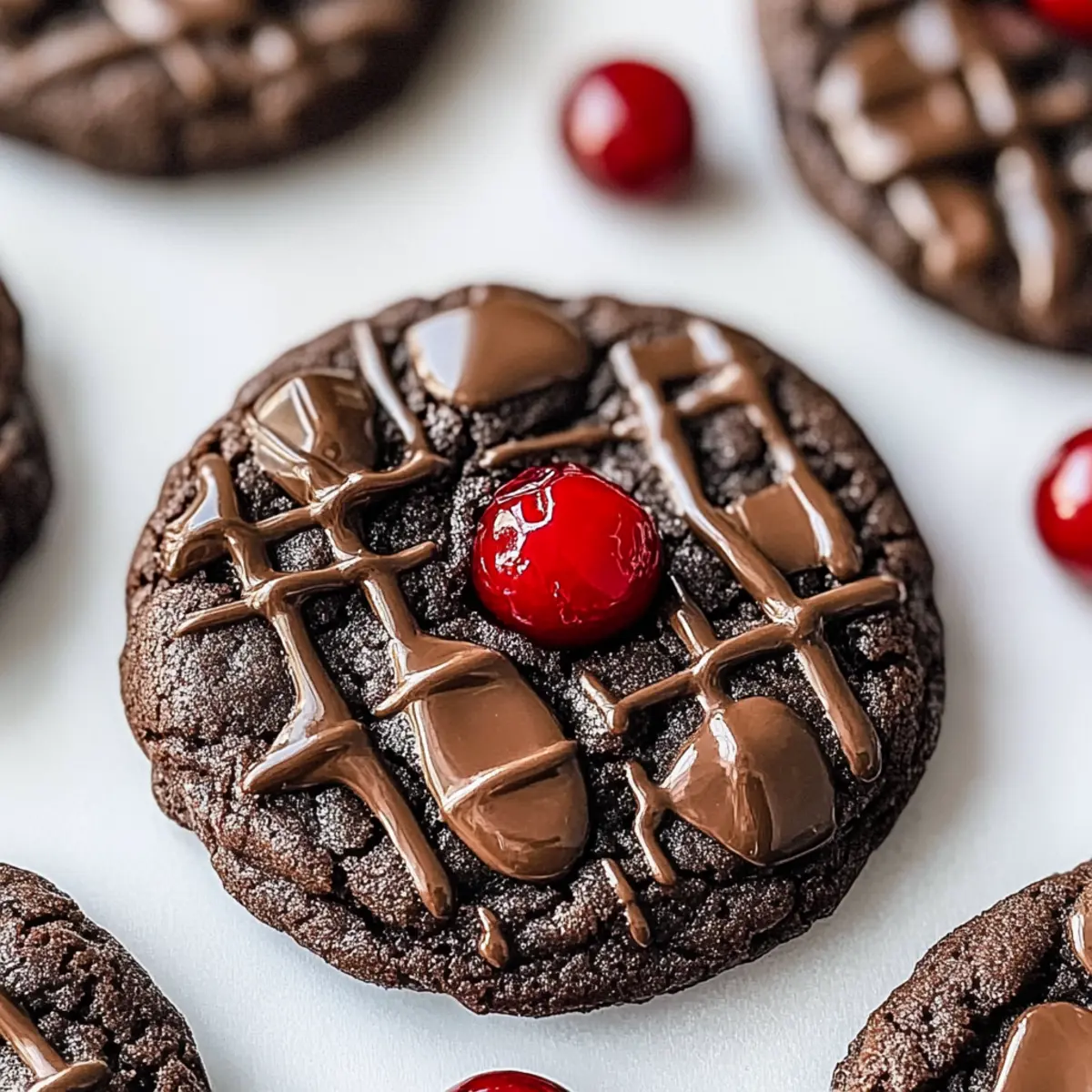 Chocolate Cherry Cookies