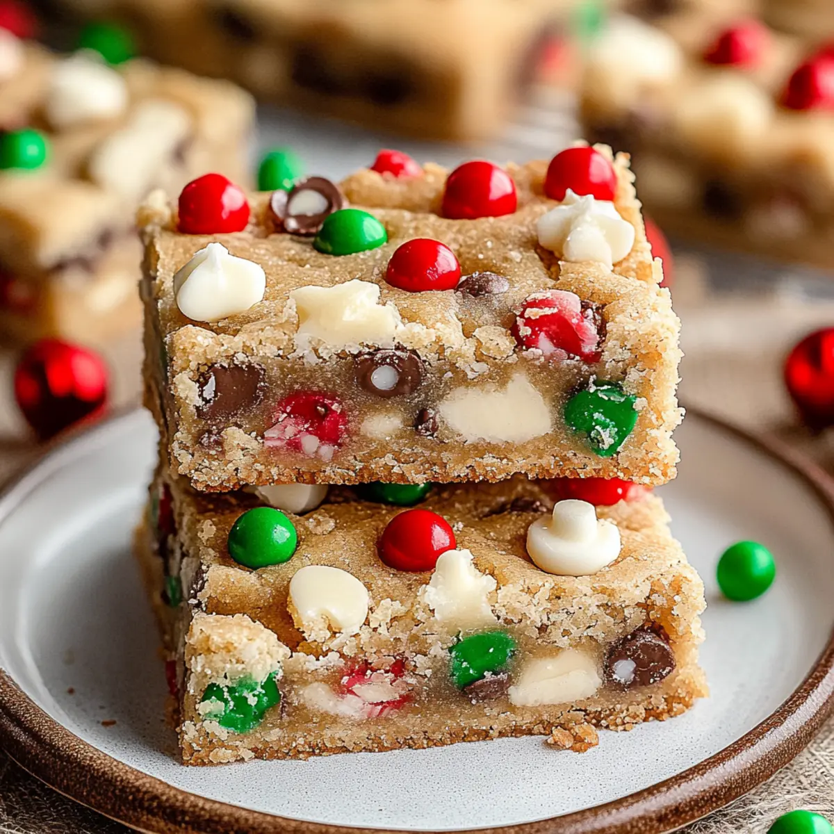 Christmas Cookie Bars
