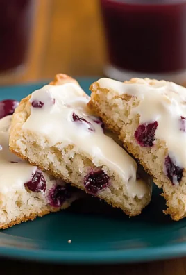 White Chocolate Cranberry Scones
