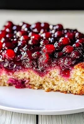 Cranberry Upside Down Cake