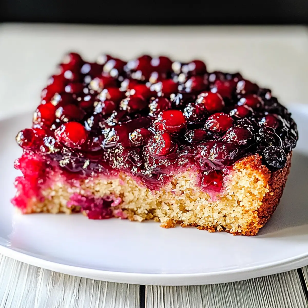 Cranberry Upside Down Cake