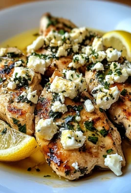 Greek Chicken with Lemon and Feta