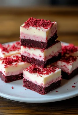 Red Velvet Cheesecake Fudge
