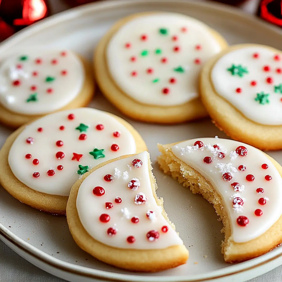 Christmas Shortbread Cookies