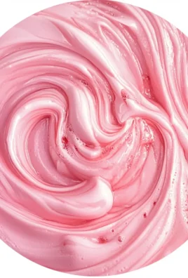 Strawberry Fudge Pink Swirl