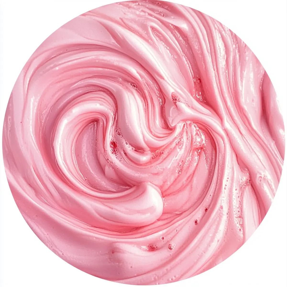 Strawberry Fudge Pink Swirl