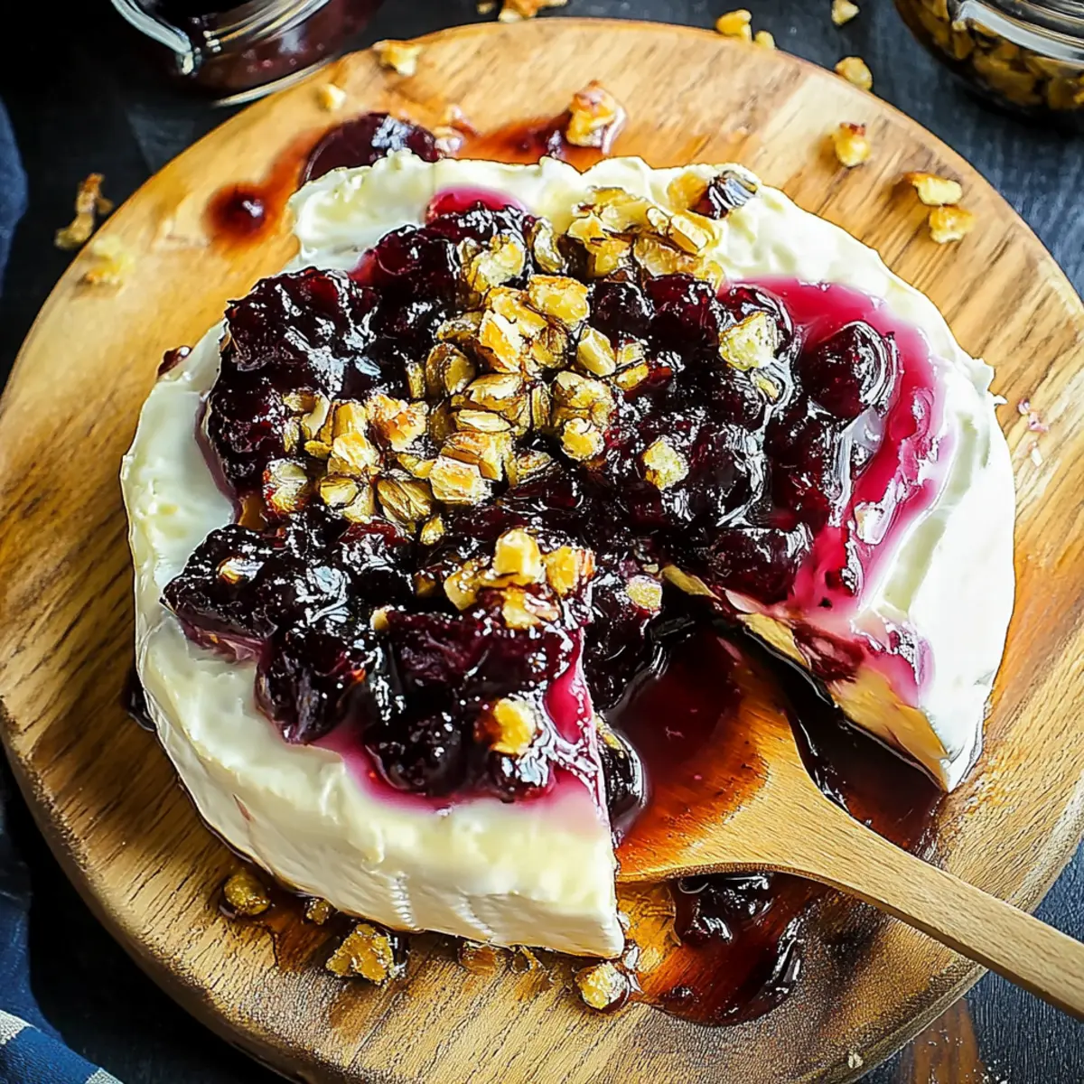 Baked Brie with Jam