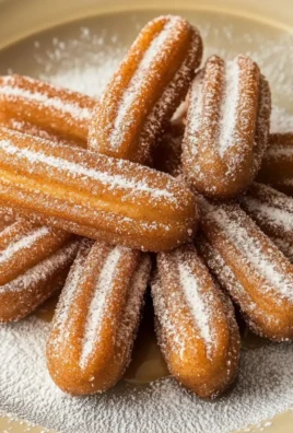 Gingerbread Churro Bites with Caramel Dip