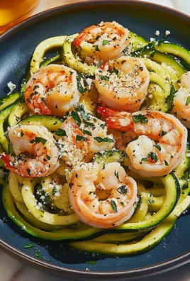 Shrimp Scampi with Zucchini Noodles