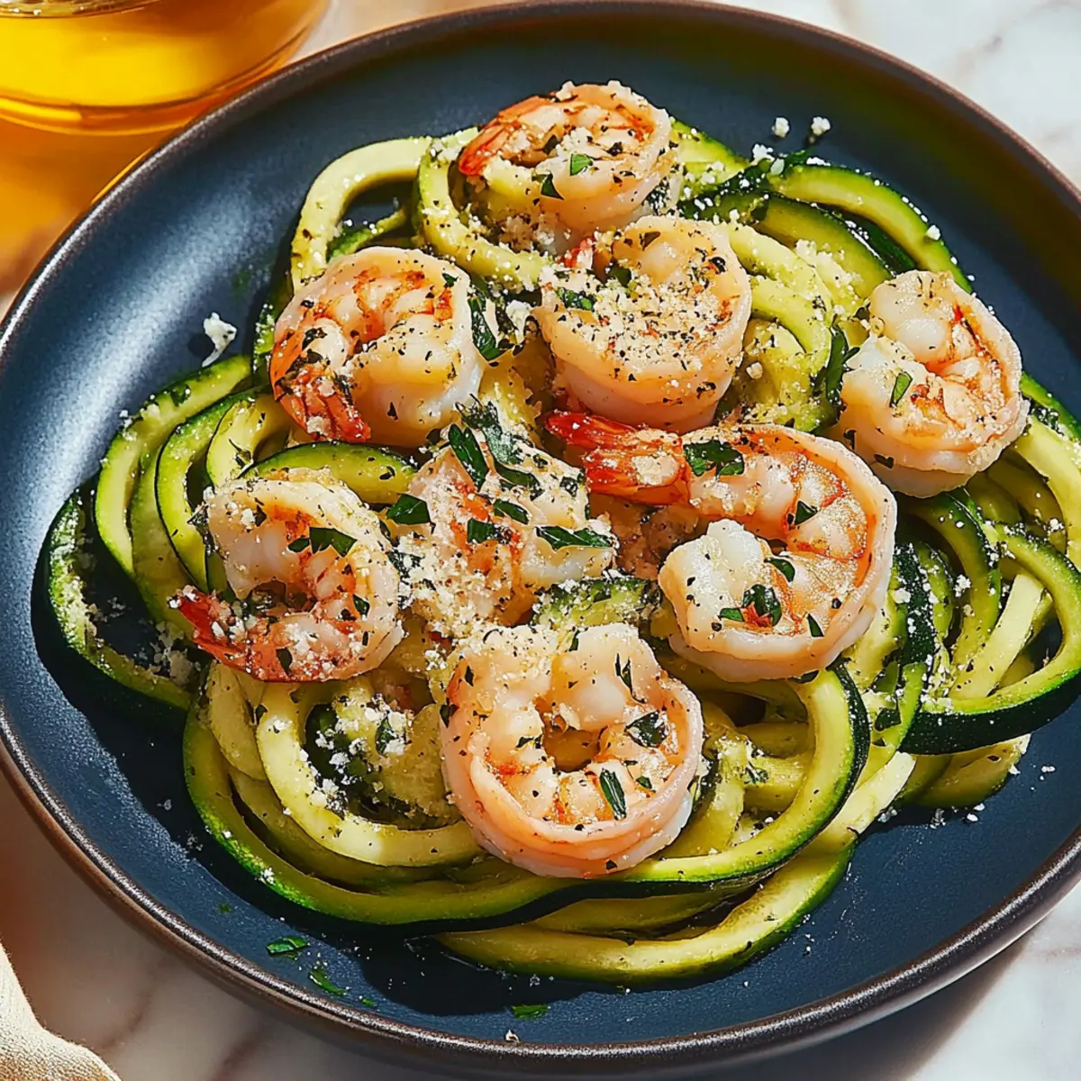 Shrimp Scampi with Zucchini Noodles