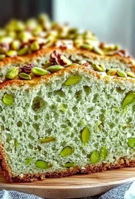 Pistachio Pudding Bread