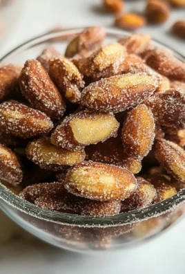 Cinnamon Sugar Candied Nuts