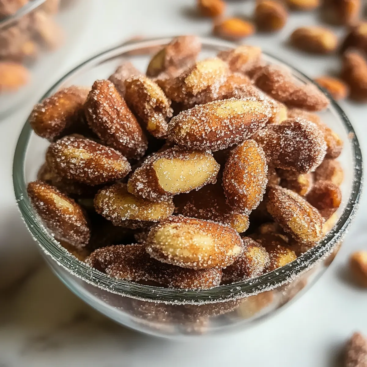 Cinnamon Sugar Candied Nuts