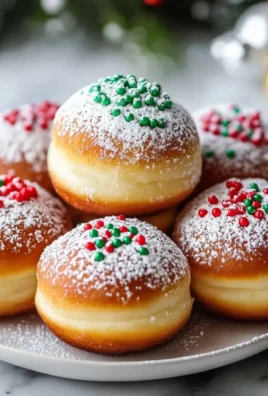 Air Fryer Christmas Donut Holes