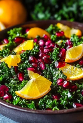 Citrus Pomegranate Kale Vinaigrette