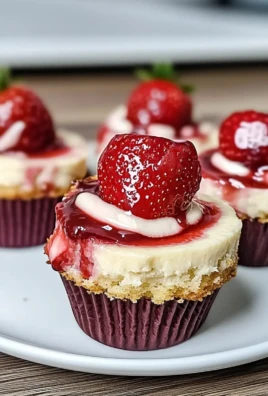 Strawberry White Chocolate Cheesecake Cups