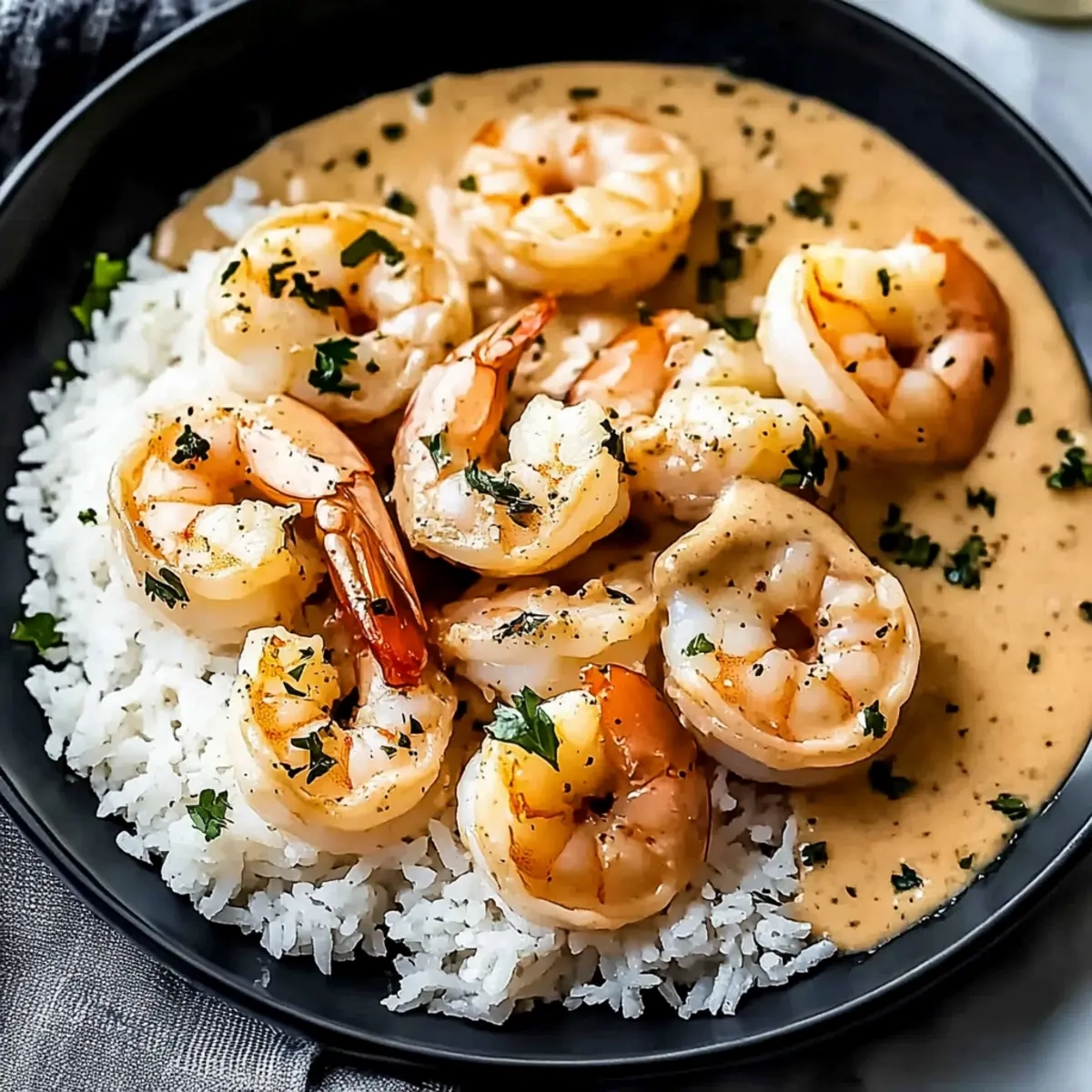 Creamy Garlic Butter Shrimp