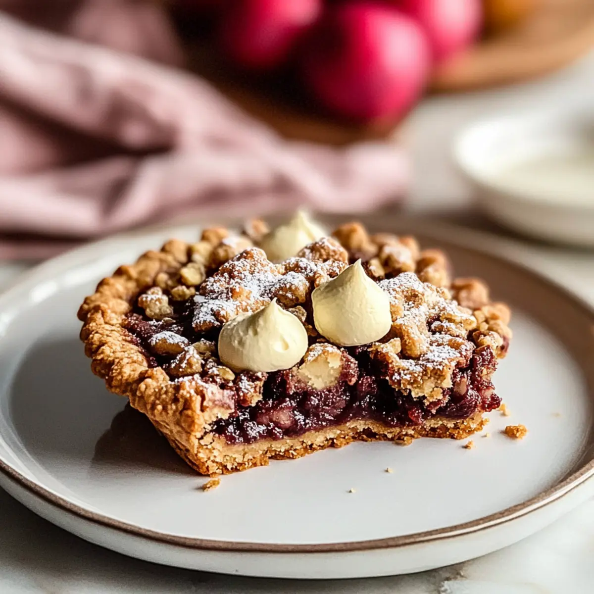 Vegan Chocolate Crinkle Cookies