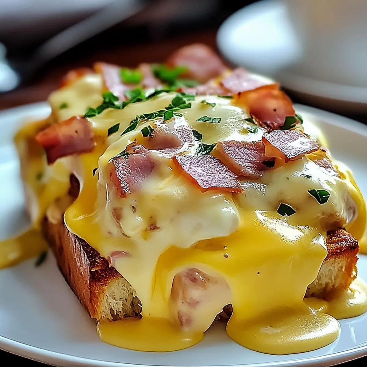 Eggs Benedict Casserole Bake