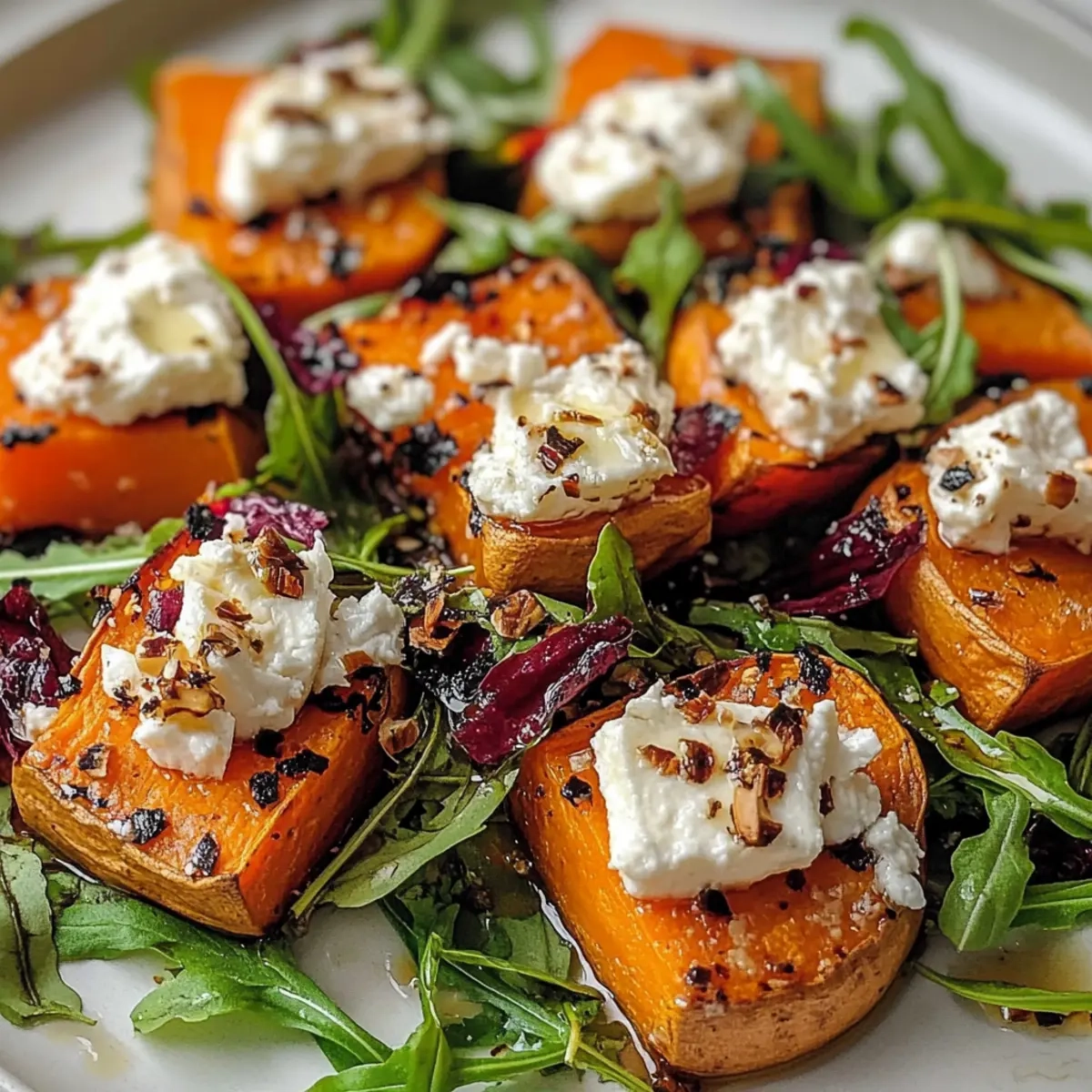 Roast Sweet Potato Goat Cheese
