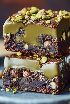 Pistachio Ferrero Rocher Brownies