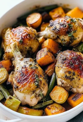 Roasted Chicken Leek Butternut