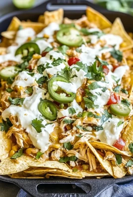 White Chicken Chili Nachos