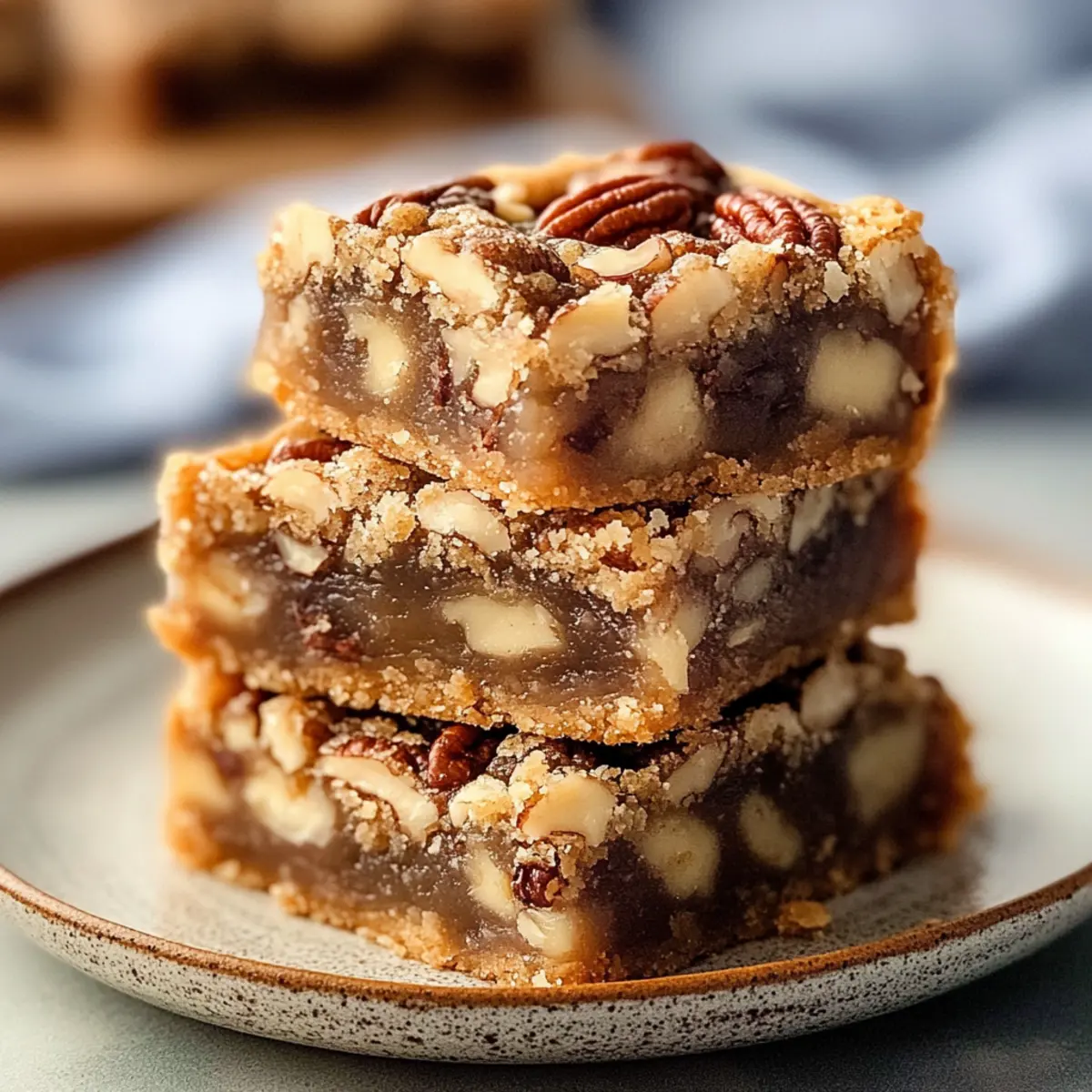 Pecan Pie Brown Butter Squares