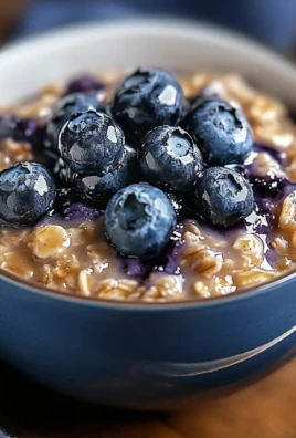 Blueberry Crockpot Oatmeal