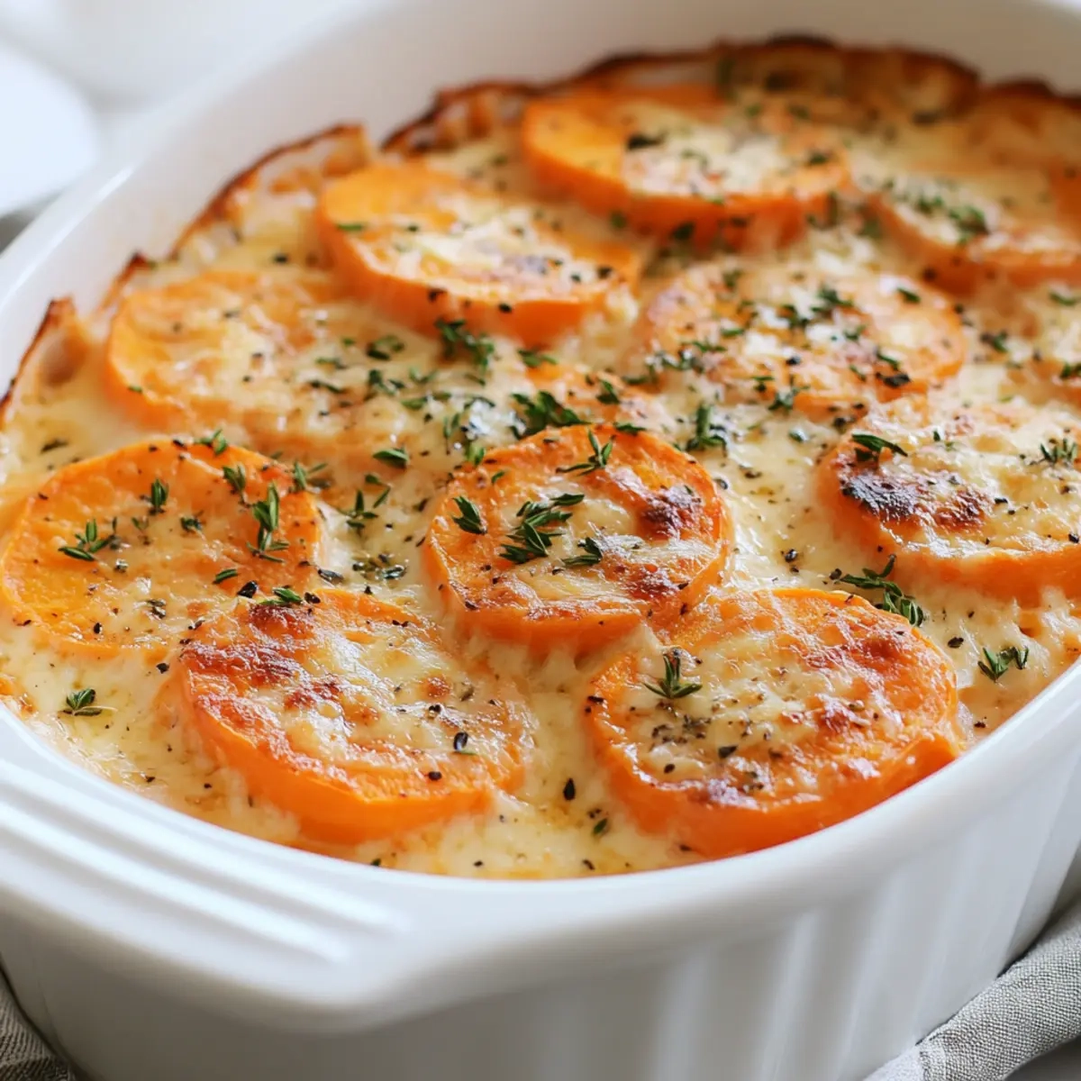 Scalloped Sweet Potatoes