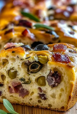 Savory Olive Bacon Bread