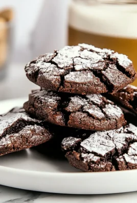 Brownie Crinkle Cookies