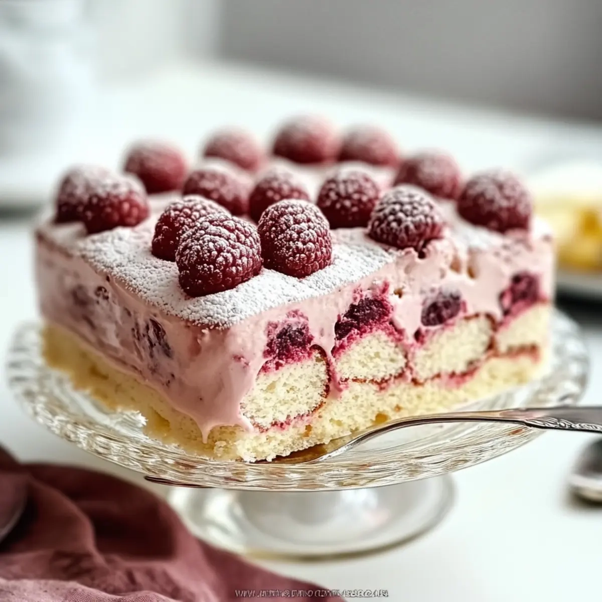 White Chocolate Raspberry Tiramisu