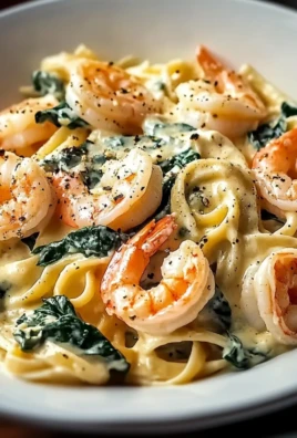 Creamy Shrimp and Spinach Ricotta Pasta