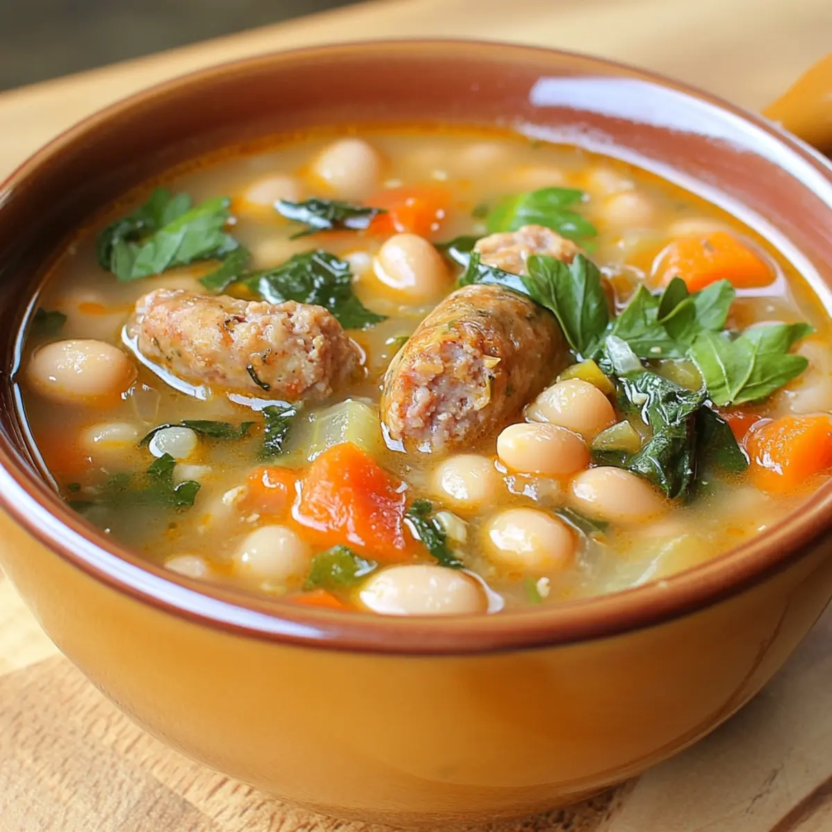 Sausage and White Bean Soup