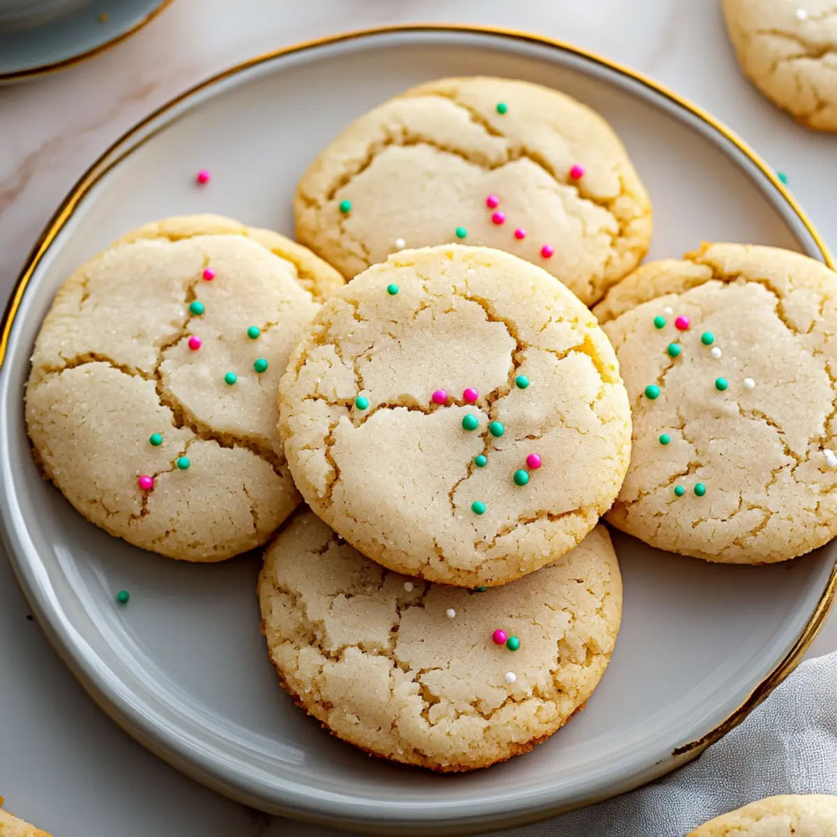 Almond Flour Sugar Cookies