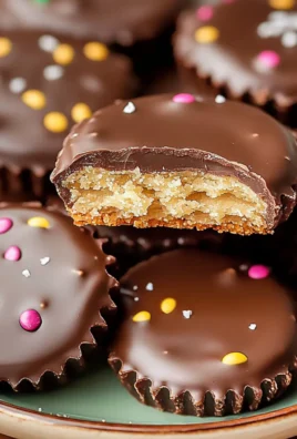 Reese Cup Ritz Cracker Cookies