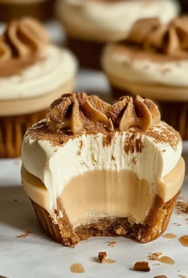 No-Bake Mini Biscoff Cheesecakes