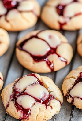 Soft Cream Cheese Cherry Almond Cookies