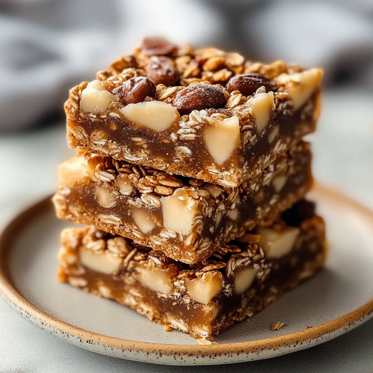 Homemade Granola Bars No-Bake