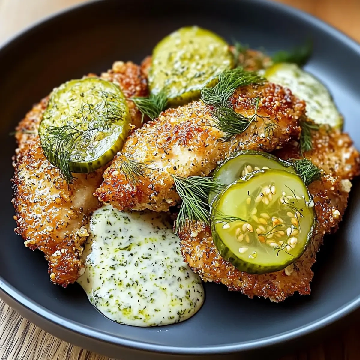 Dill Pickle Parmesan Chicken